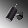 Opviq Lámpara de Pared 6381 Moderna Nórdica E27 Negro y Níquel